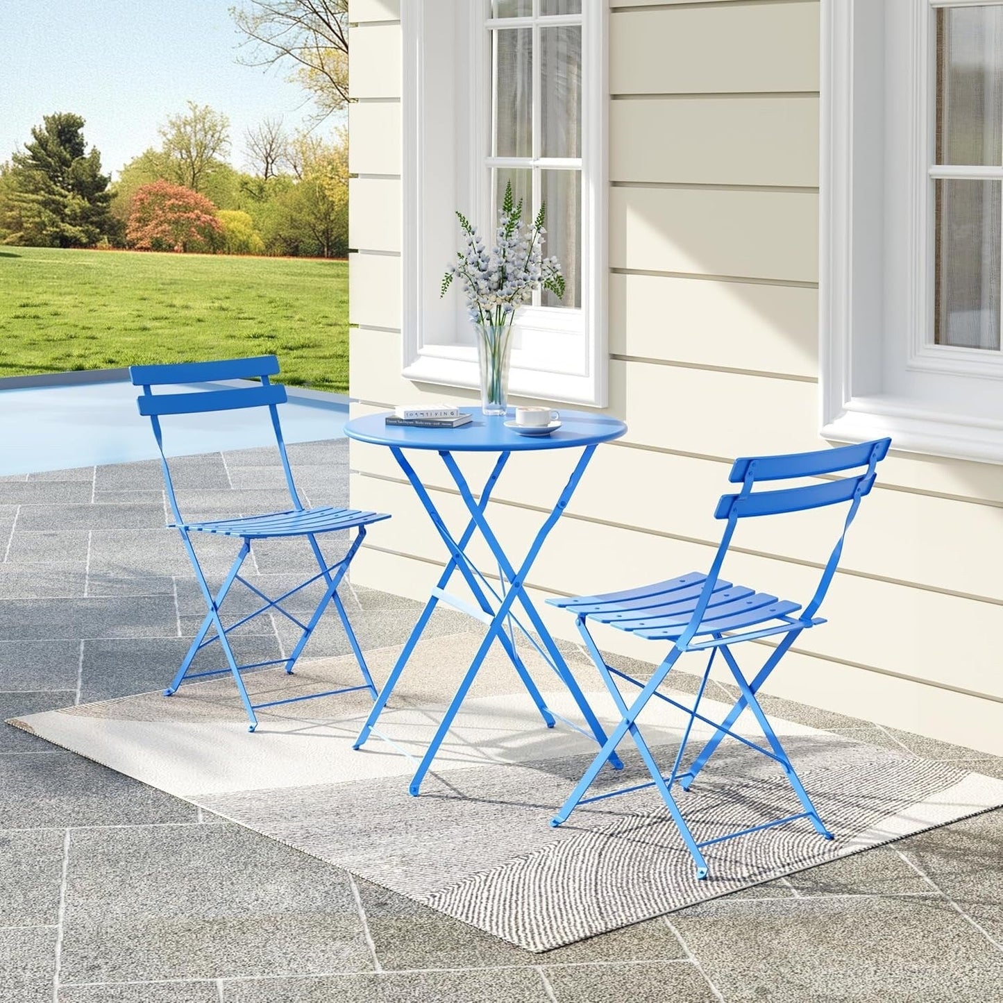 Ensembles de bistro pour terrasse en 3 pièces