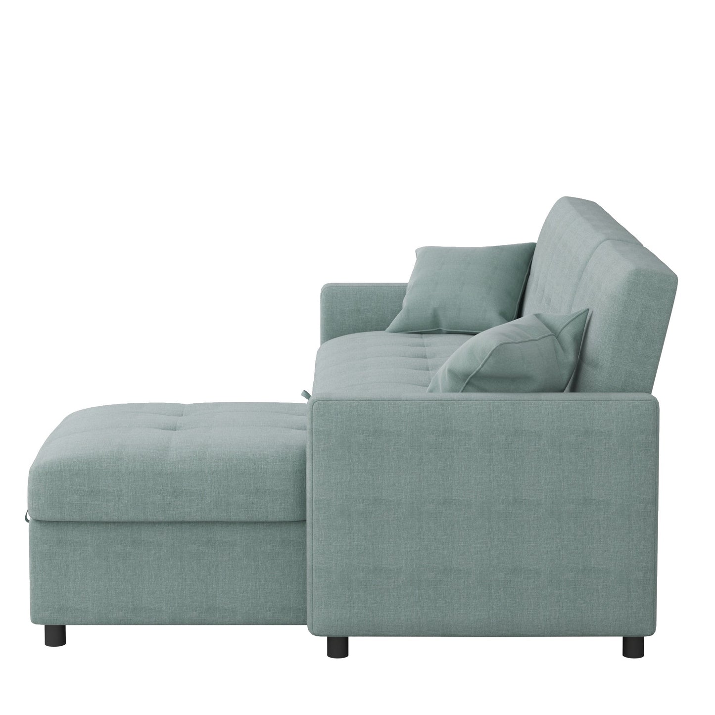 Canapé-lit et chaise longue réversibles de 208 cm de large