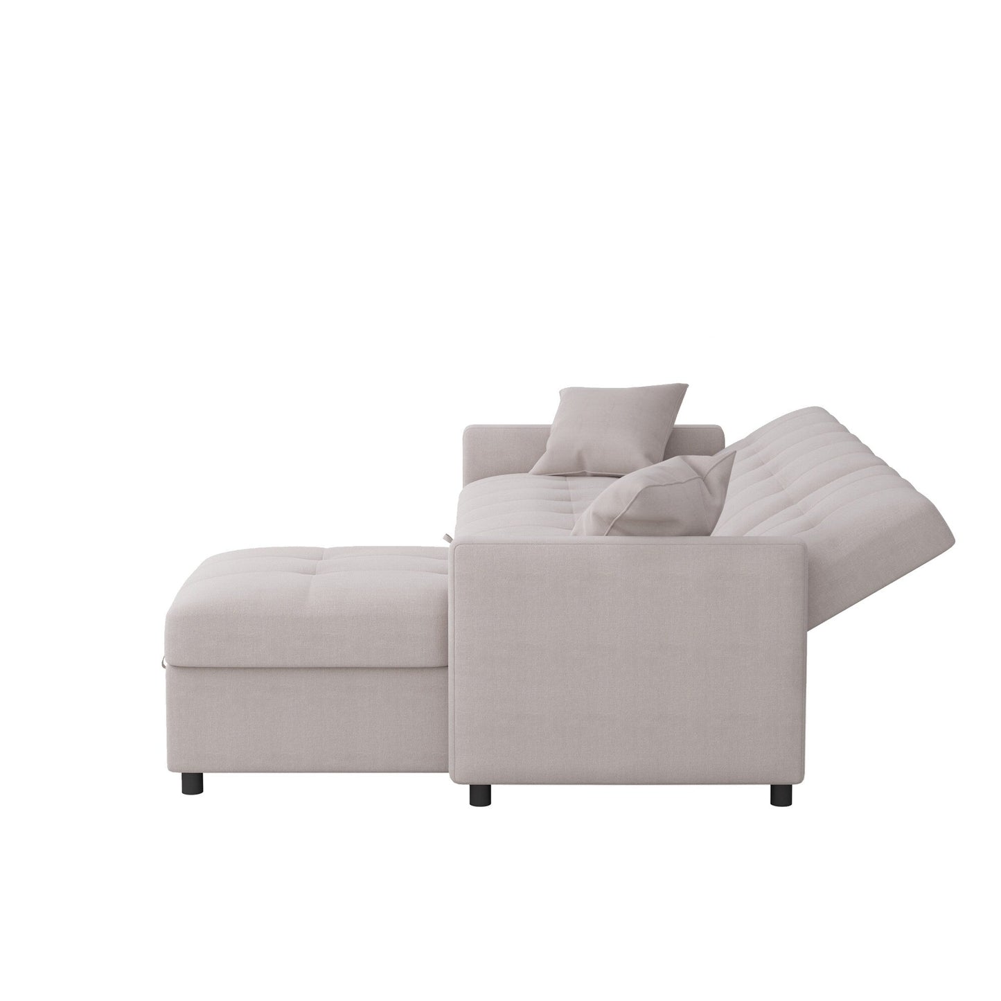 Canapé-lit et chaise longue réversibles de 208 cm de large