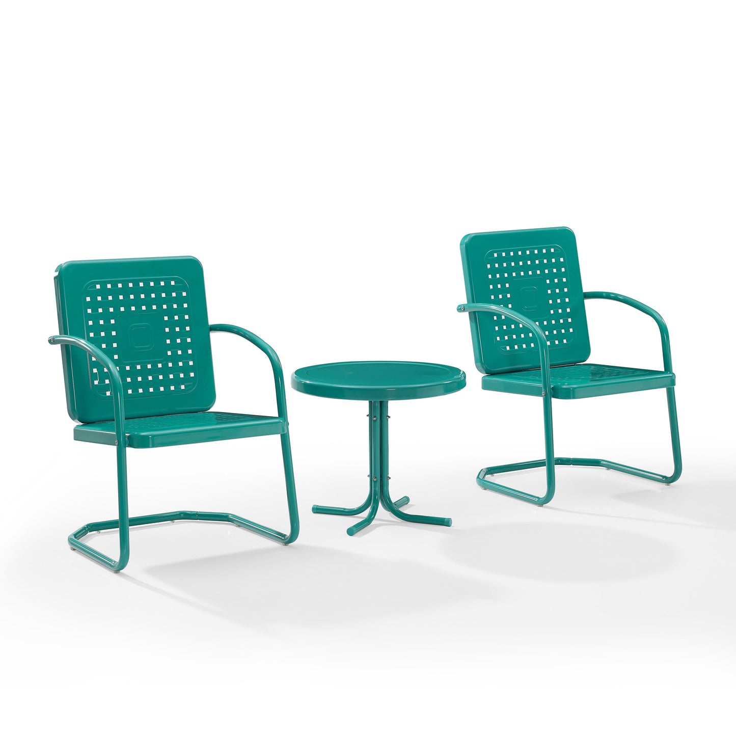 Ensemble de 3 chaises d'extérieur Crosley Bates - 84 L x 22 P x 35 H (les dimensions sont en pouces)