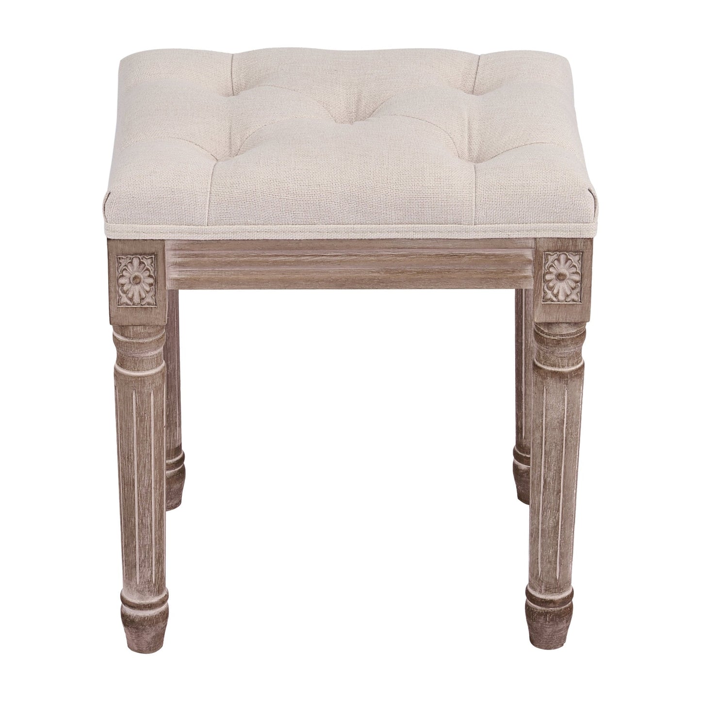 Tabouret de pieds et tabouret de coiffeuse rembourrés CO-Z, style vintage français