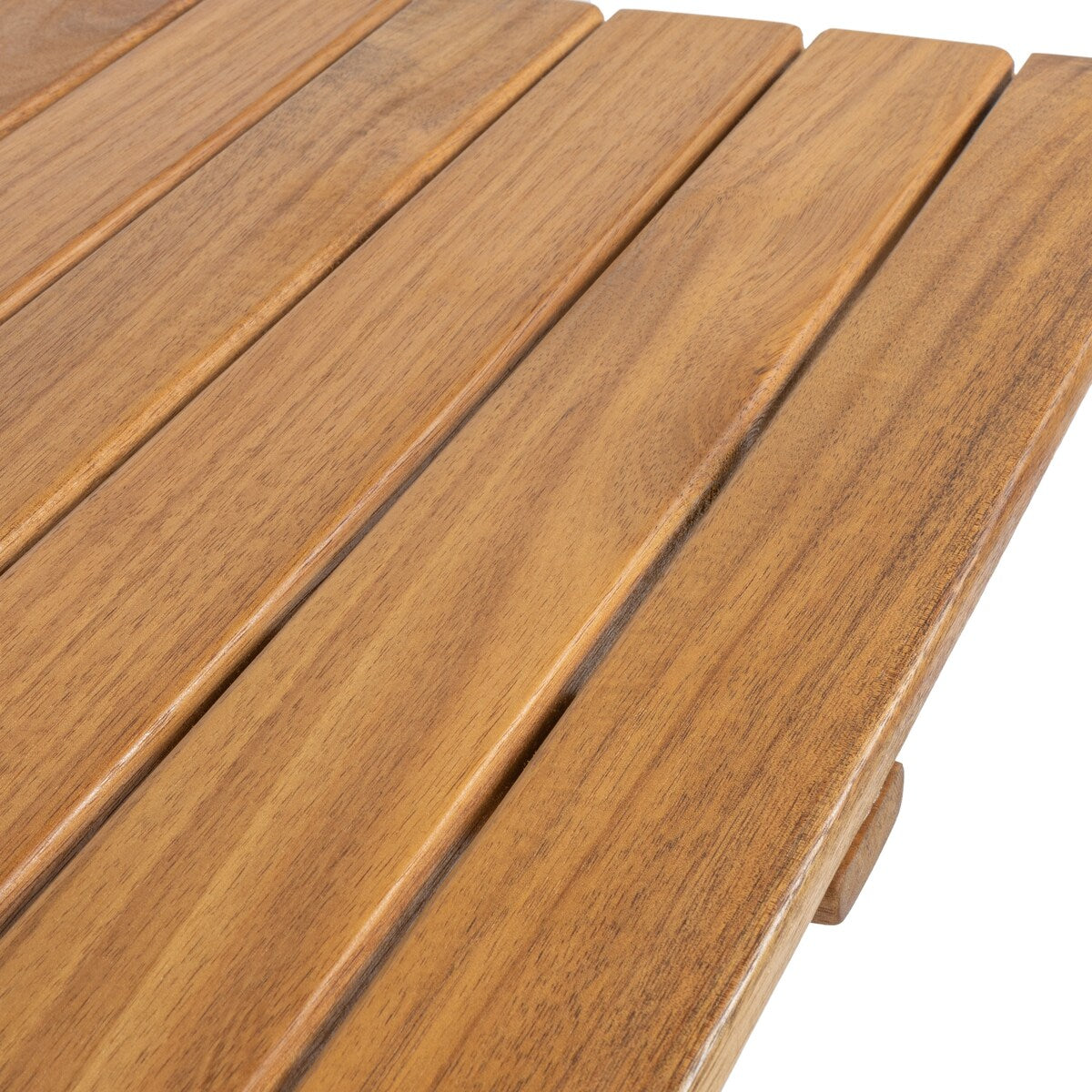 Cadiz Ensemble de bistro pliable pour extérieur en bois d'acacia, style côtier moderne, 3 pièces, par JONATHAN Y