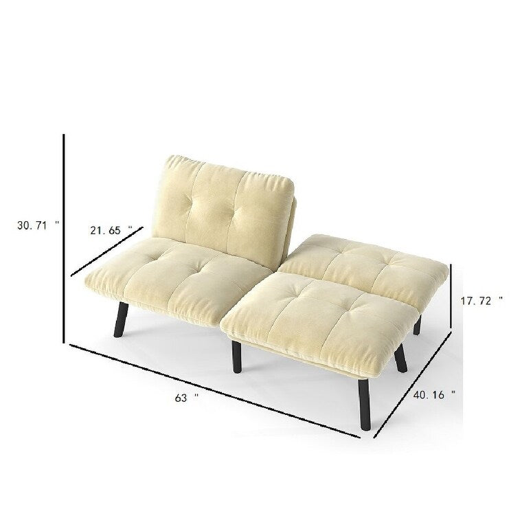 Canapé-lit moderne convertible et pliable