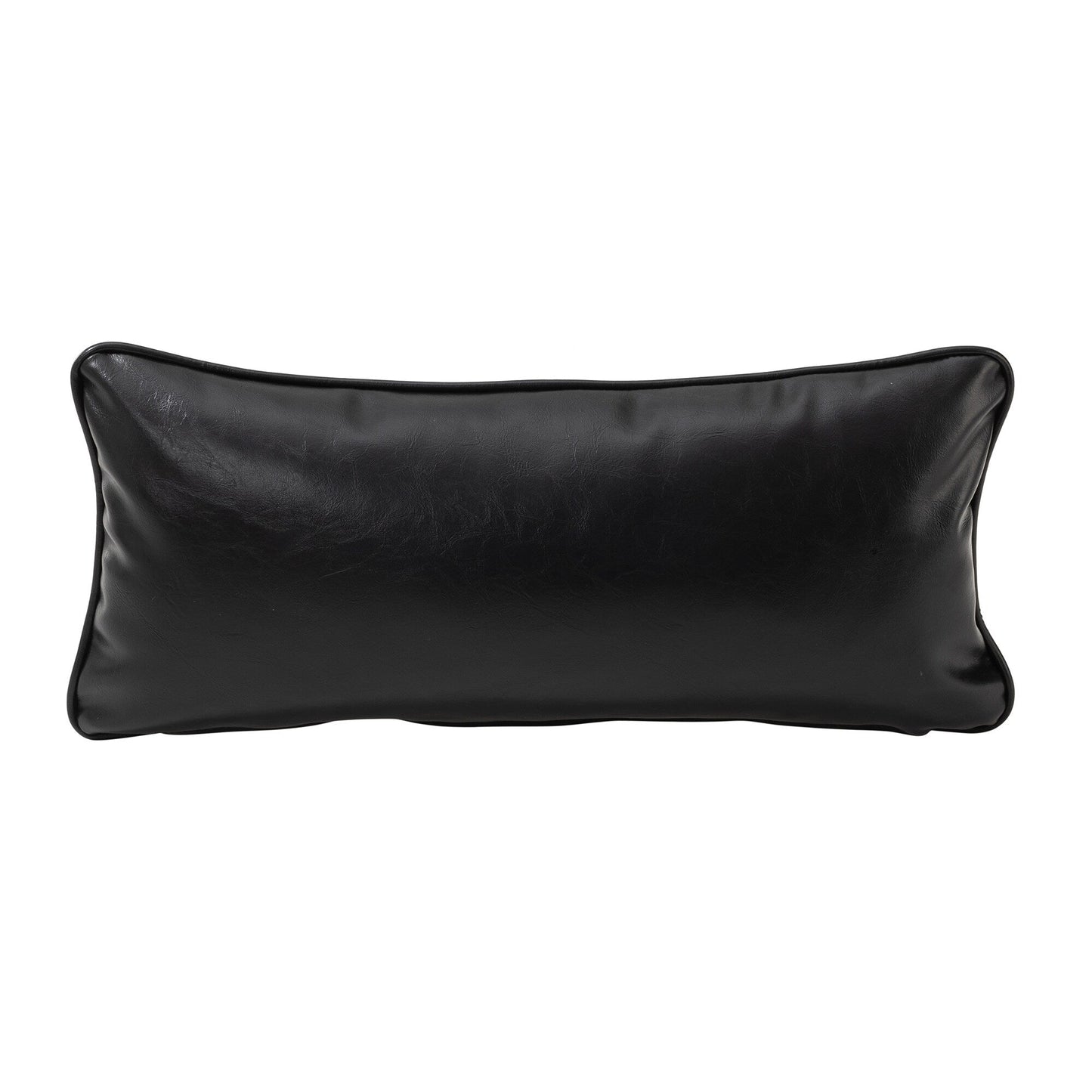 Fauteuil d'appoint Glitzhome en cuir PU, style moderne du milieu du siècle, avec coussin - 65,4 cm (l) x 85,75 cm (p) x 78,1 cm (h)