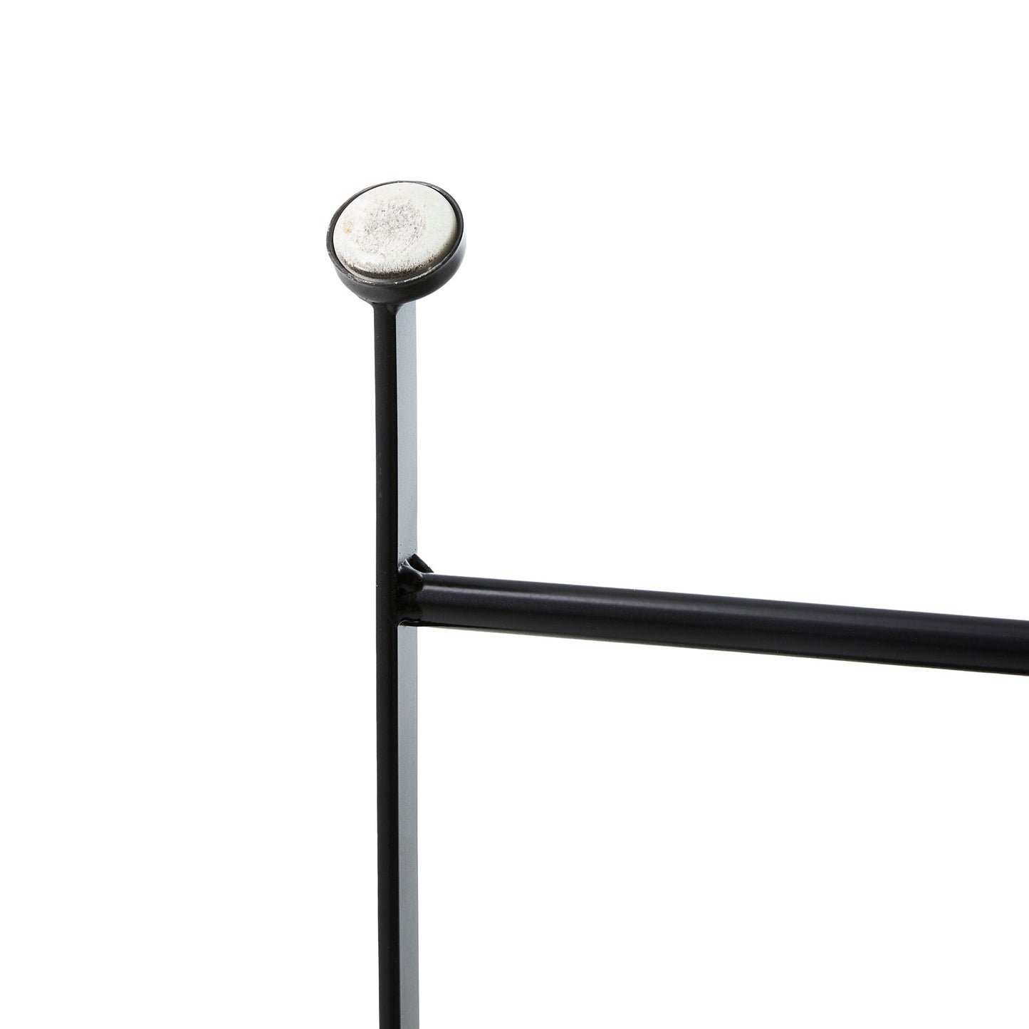 Glitzhome Ensemble de Bistro Pliable en Métal pour Extérieur 3 Pièces, Table et Chaises de Patio
