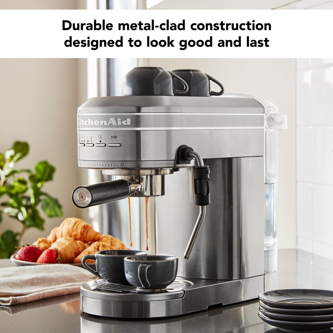 KitchenAid Metal Semi-Automatic Espresso Machine, KES6503