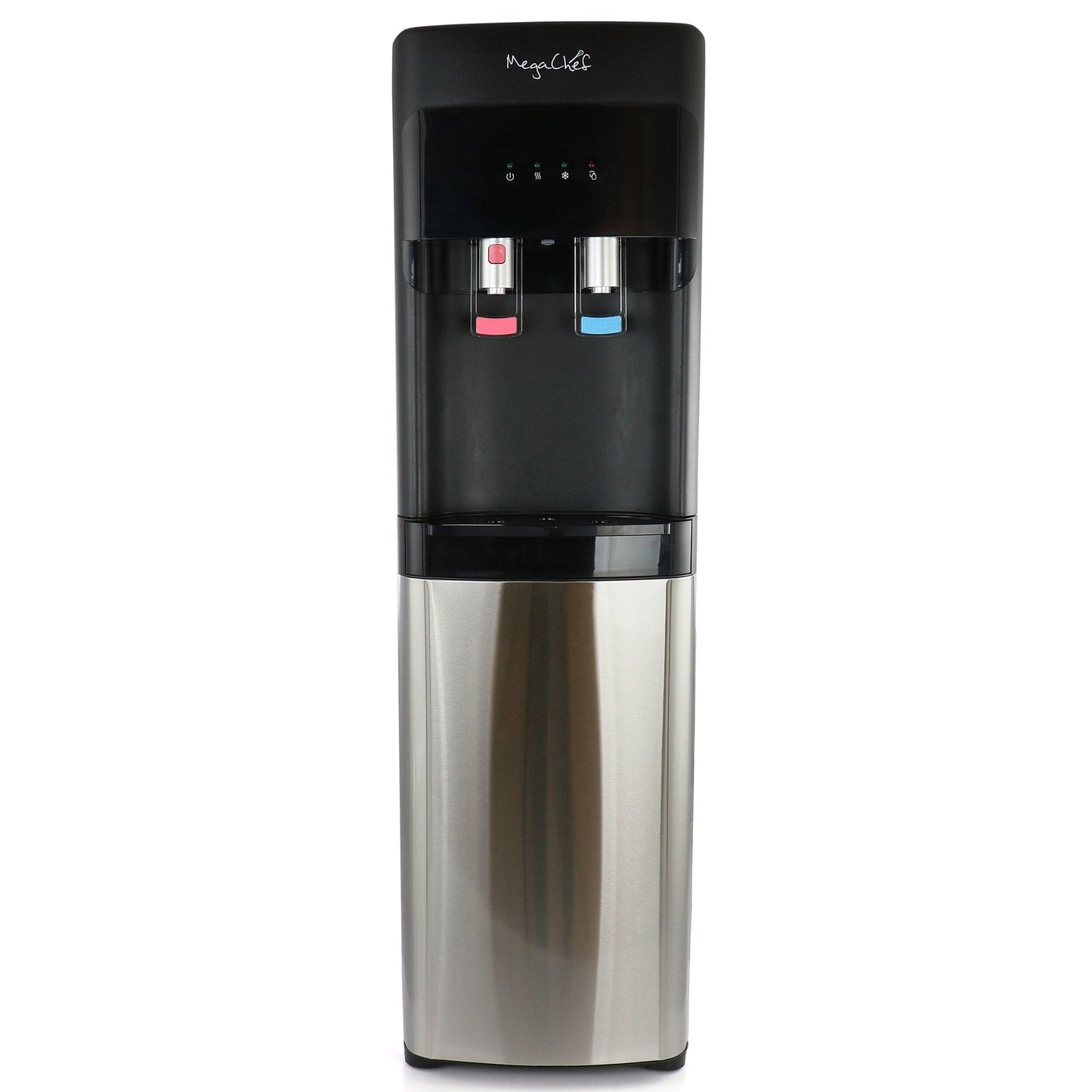 Distributeur d'eau chaude et froide à chargement par le bas MegaChef - 12x13.6x41