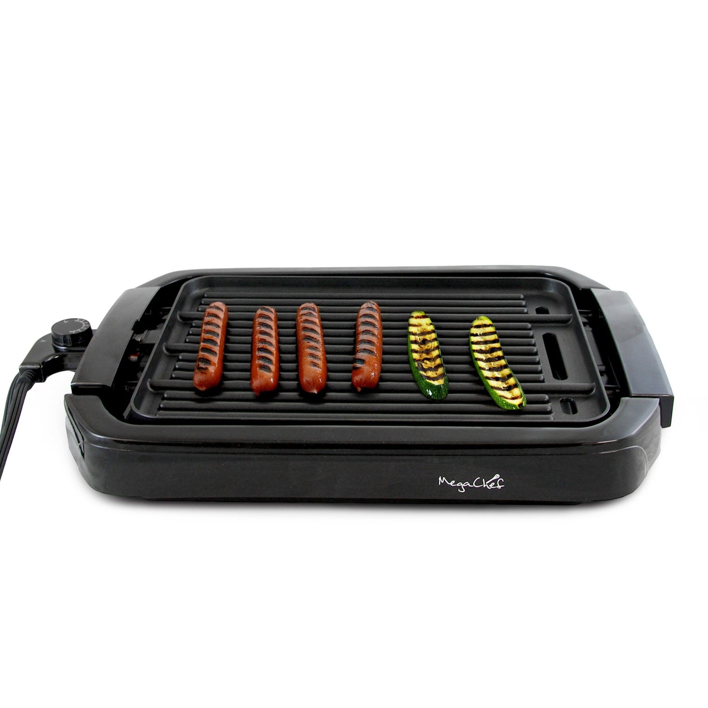 Gril/plancha réversible double usage MegaChef