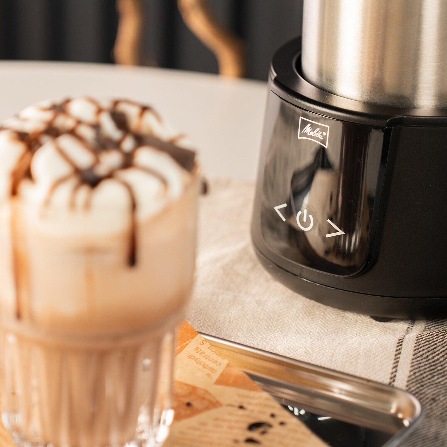 Melitta Montalatte, mousseur à lait pour cappuccino et latte