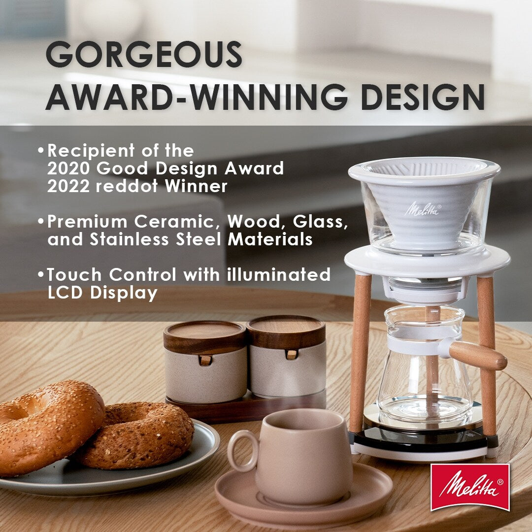 Système de préparation de café intelligent par infusion Melitta Senz V Connected