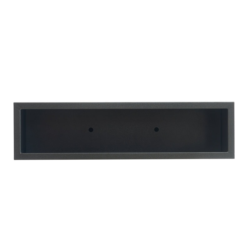 Grand bac à plantes métallique pour extérieur, 96,5 x 76,2 x 76,2 cm (LxlxH) - Bac à plantes avec séparateur métallique - 96,5x76,2x76,2