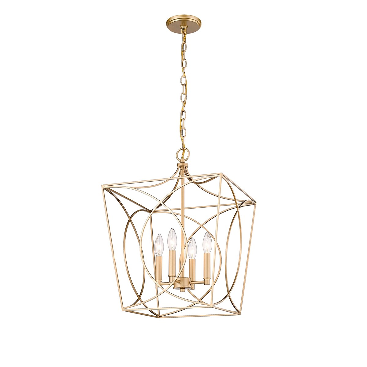 Suspension Tracy à 4 lumières de Millennium Lighting, disponible en plusieurs finitions