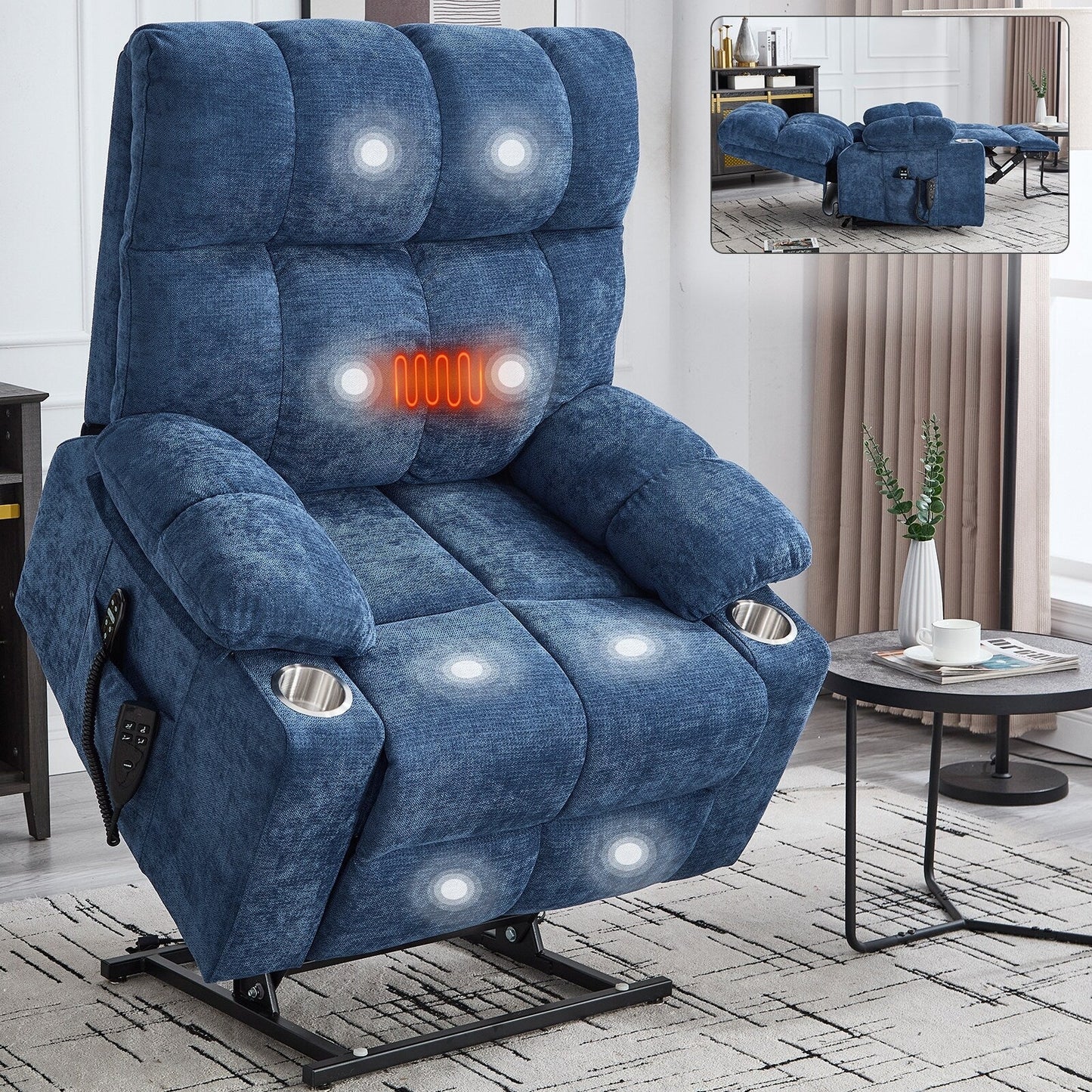 Fauteuil inclinable à levage électrique