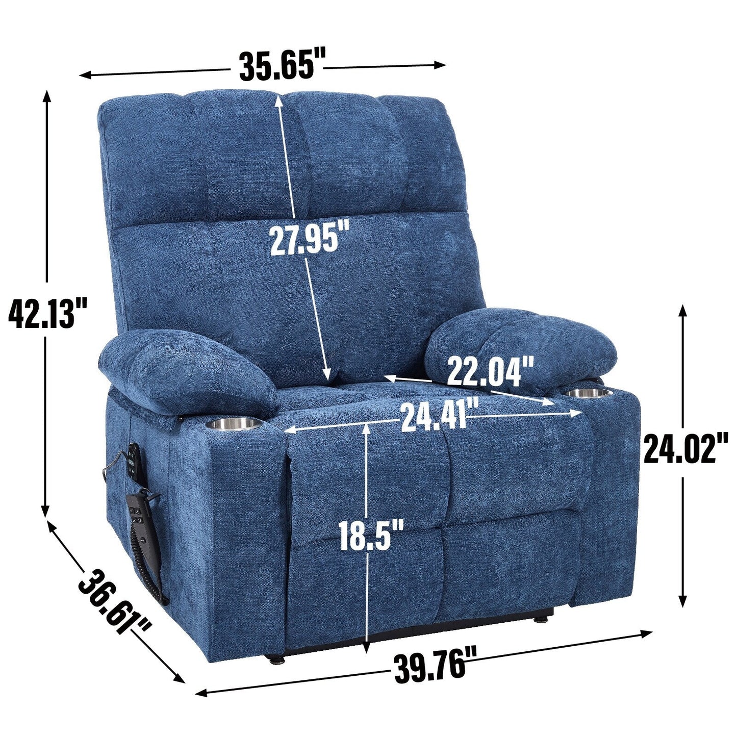 Fauteuil inclinable à levage électrique