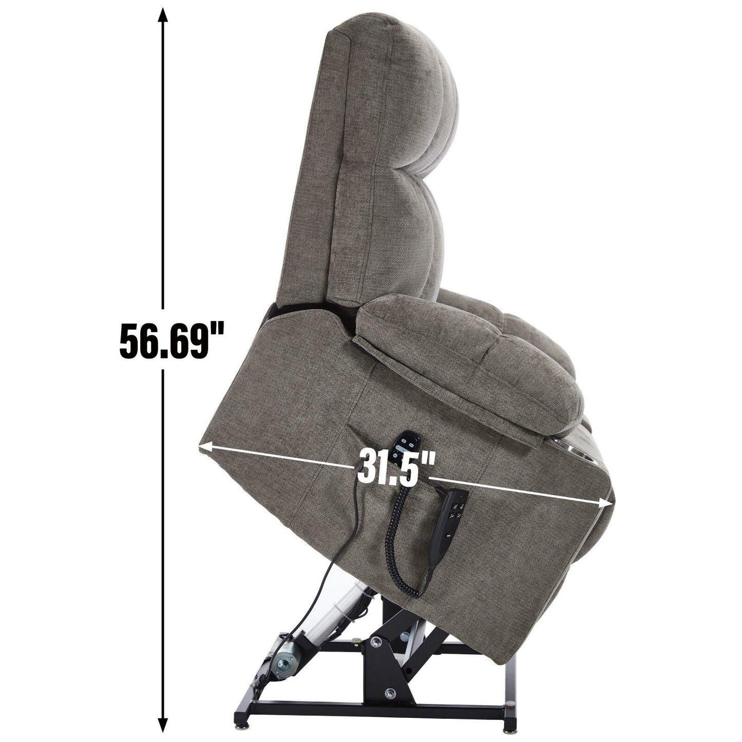 Fauteuil inclinable à levage électrique