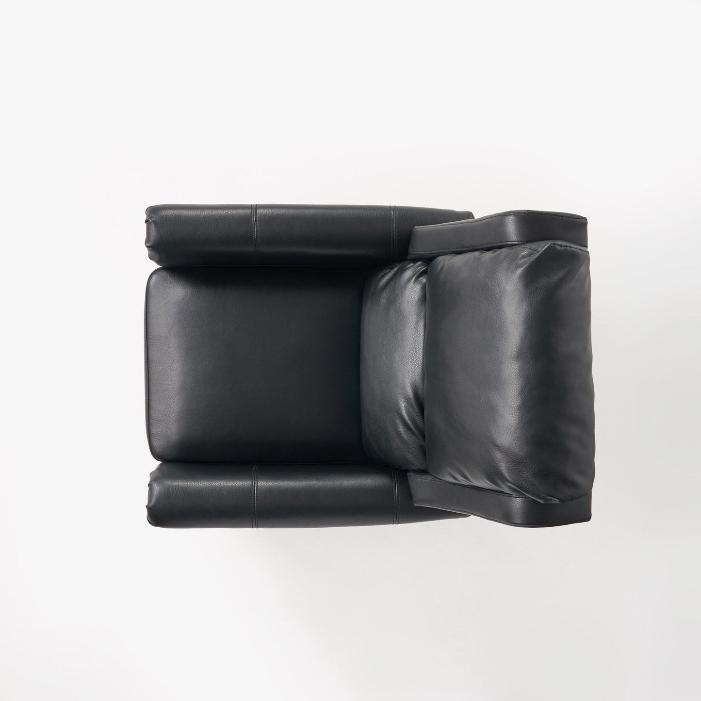 Fauteuil inclinable à dossier basculant en cuir PU Roomfitters Ultimate Comfort, fauteuil inclinable luxueux pour salon ou chambre à coucher