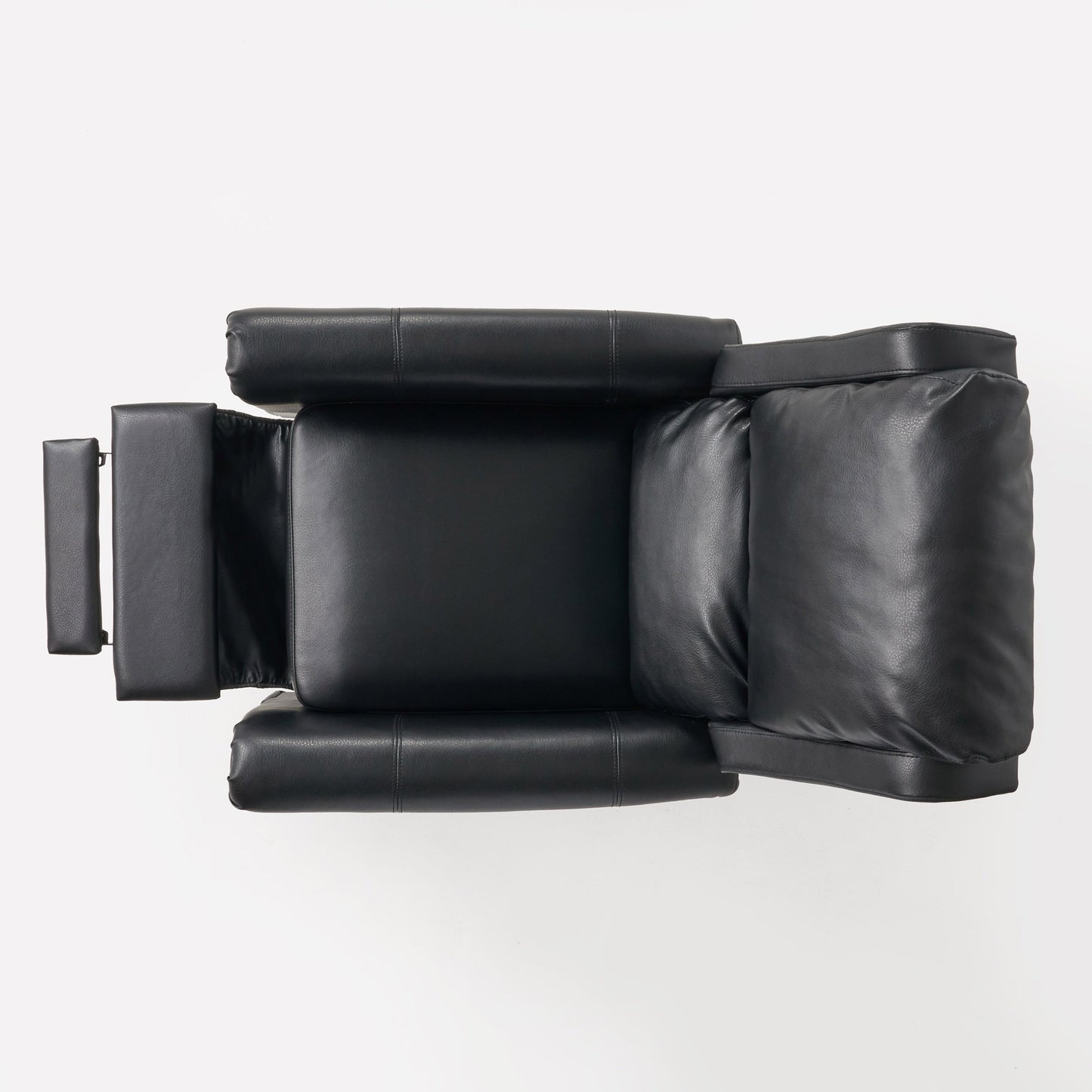 Fauteuil inclinable à dossier basculant en cuir PU Roomfitters Ultimate Comfort, fauteuil inclinable luxueux pour salon ou chambre à coucher