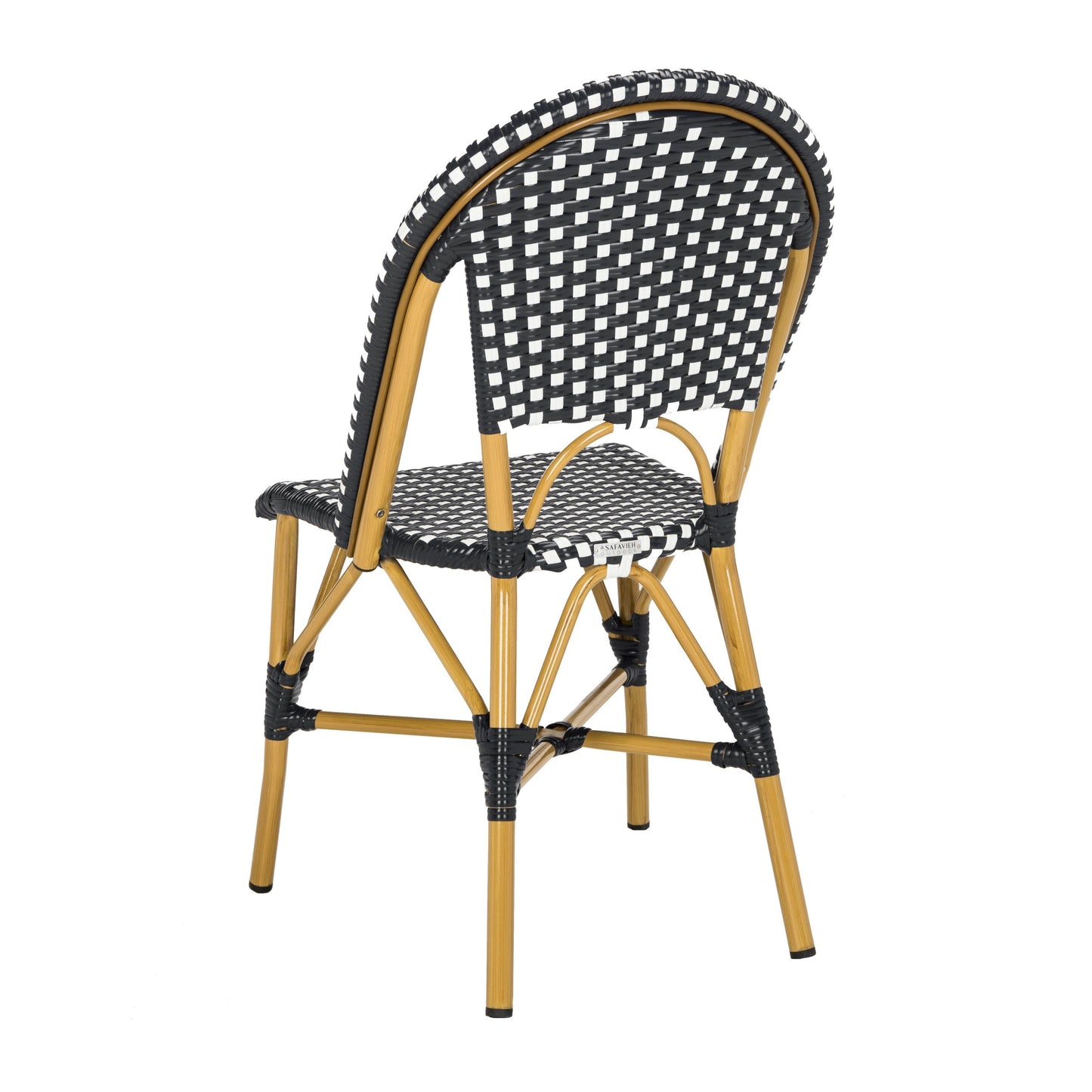 SAFAVIEH Marolyn Chaise de salle à manger empilable (lot de 2) - 46L x 56P x 89H