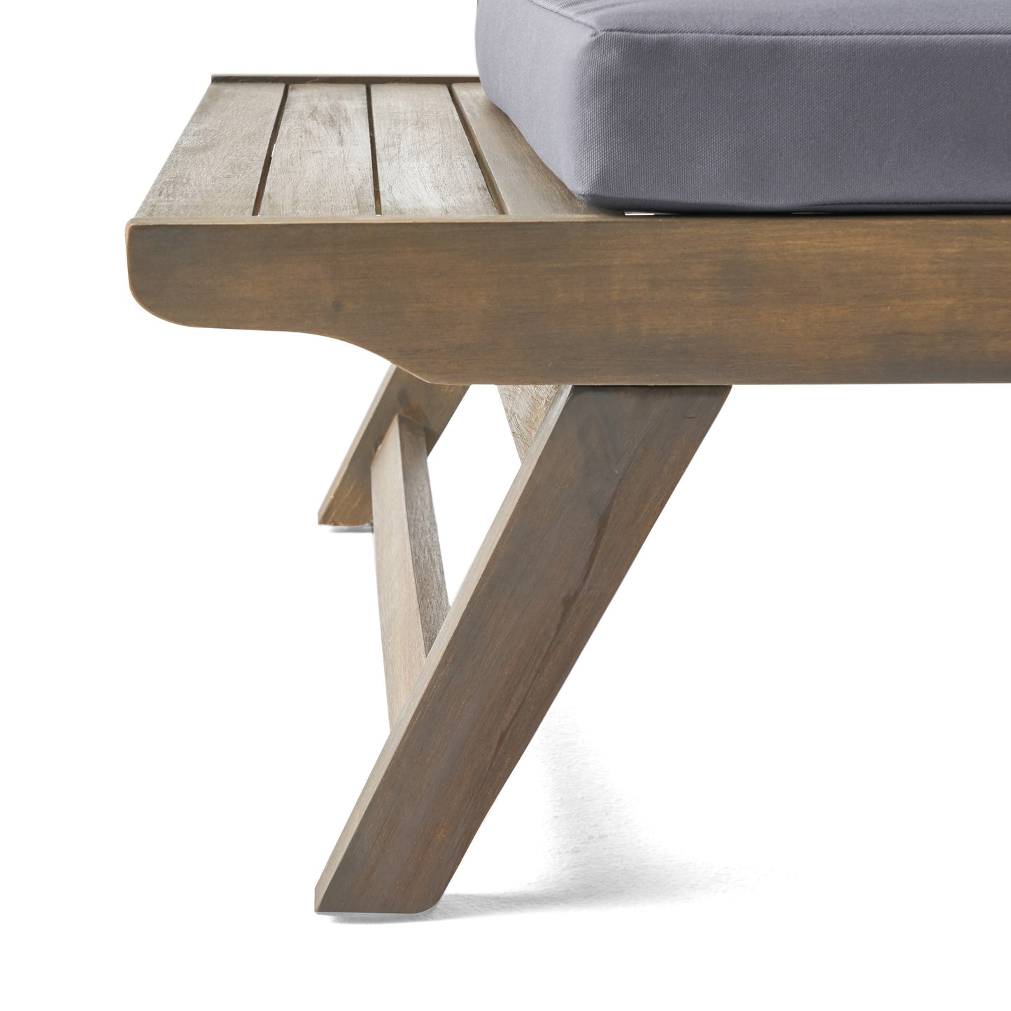 Chaise de jardin en bois d'acacia Sedona (lot de 2) par Christopher Knight Home