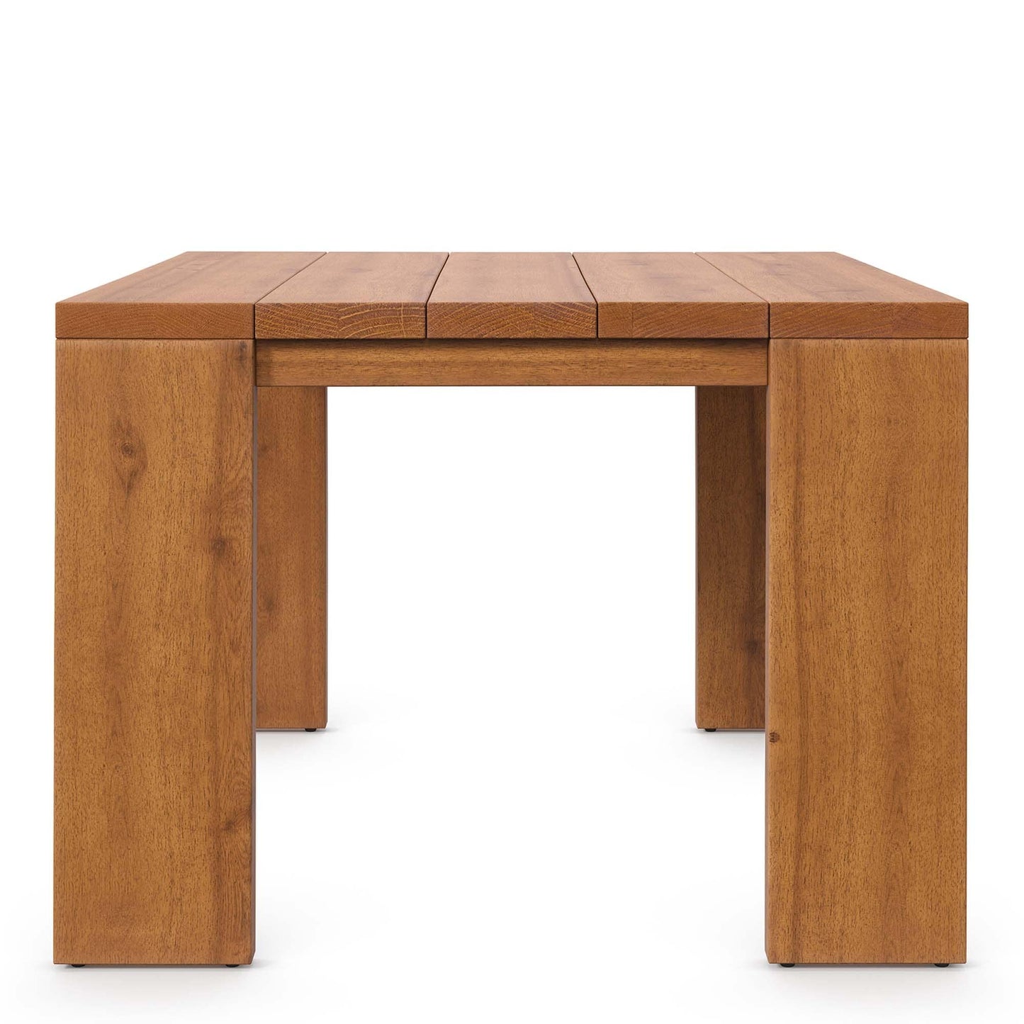 Ensemble de meubles de patio d'extérieur Tahoe en bois d'acacia, 5 pièces