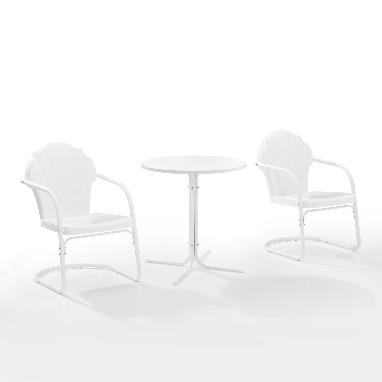 Ensemble de bistro pour extérieur Crosley Tulip 3 pièces - 98 L x 29 P x 32,88 H (les dimensions sont en pouces)