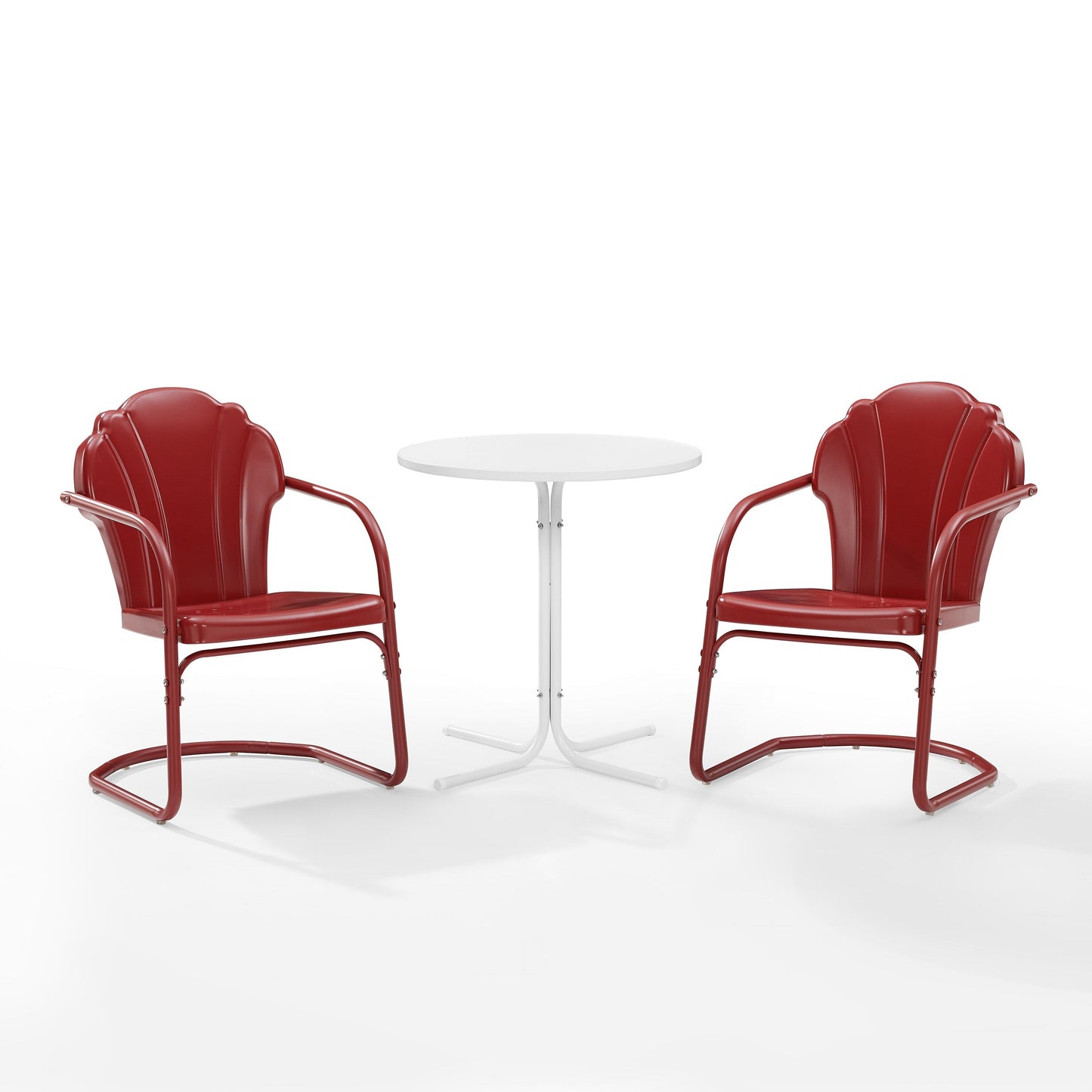 Ensemble de bistro pour extérieur Crosley Tulip 3 pièces - 98 L x 29 P x 32,88 H (les dimensions sont en pouces)