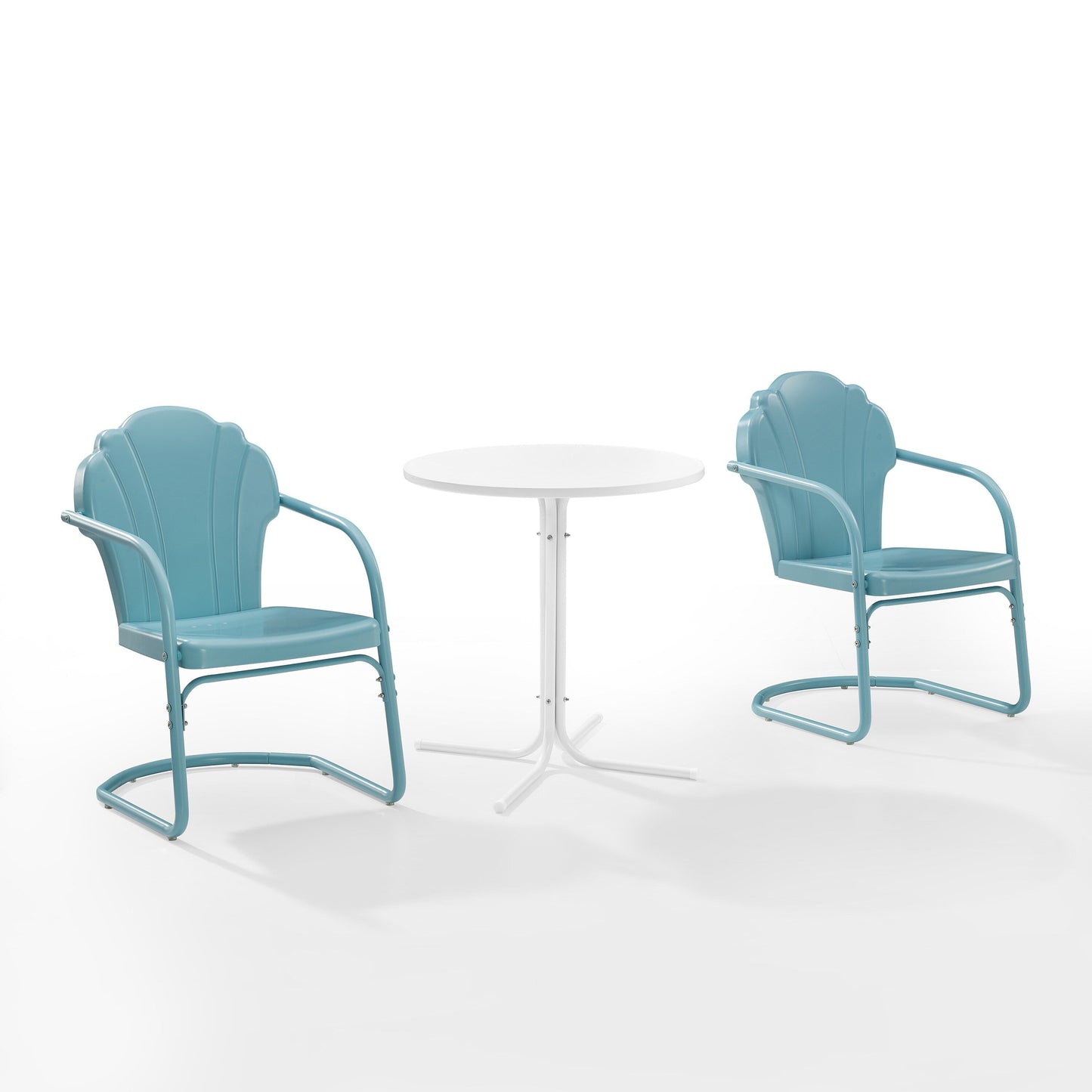 Ensemble de bistro pour extérieur Crosley Tulip 3 pièces - 98 L x 29 P x 32,88 H (les dimensions sont en pouces)