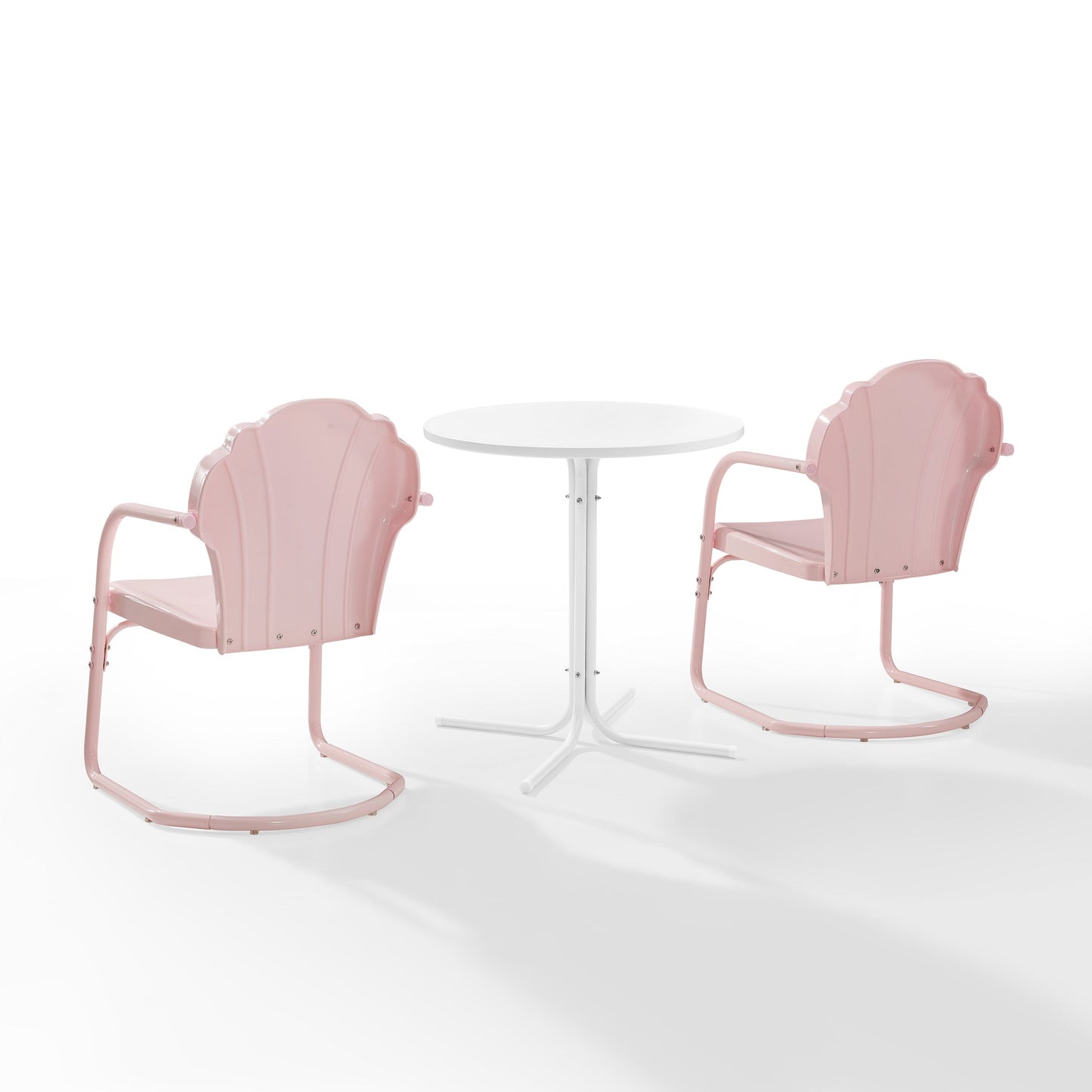 Ensemble de bistro pour extérieur Crosley Tulip 3 pièces - 98 L x 29 P x 32,88 H (les dimensions sont en pouces)