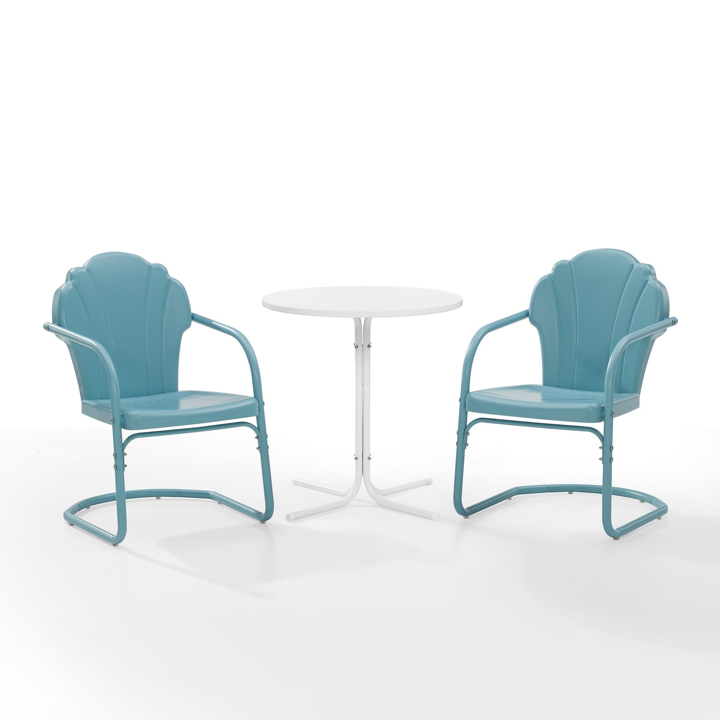 Ensemble de bistro pour extérieur Crosley Tulip 3 pièces - 98 L x 29 P x 32,88 H (les dimensions sont en pouces)