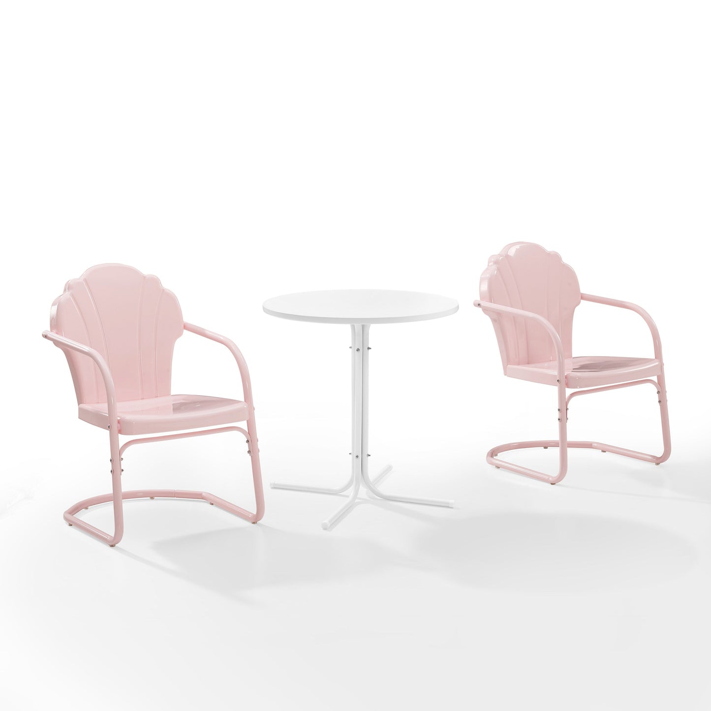 Ensemble de bistro pour extérieur Crosley Tulip 3 pièces - 98 L x 29 P x 32,88 H (les dimensions sont en pouces)