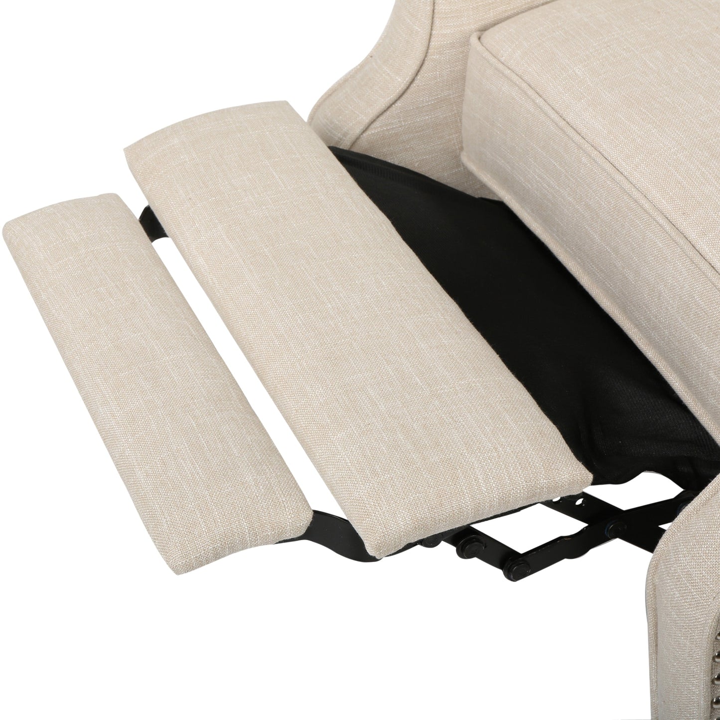 Fauteuils inclinables Walter en tissu capitonné (lot de 2) par Christopher Knight Home
