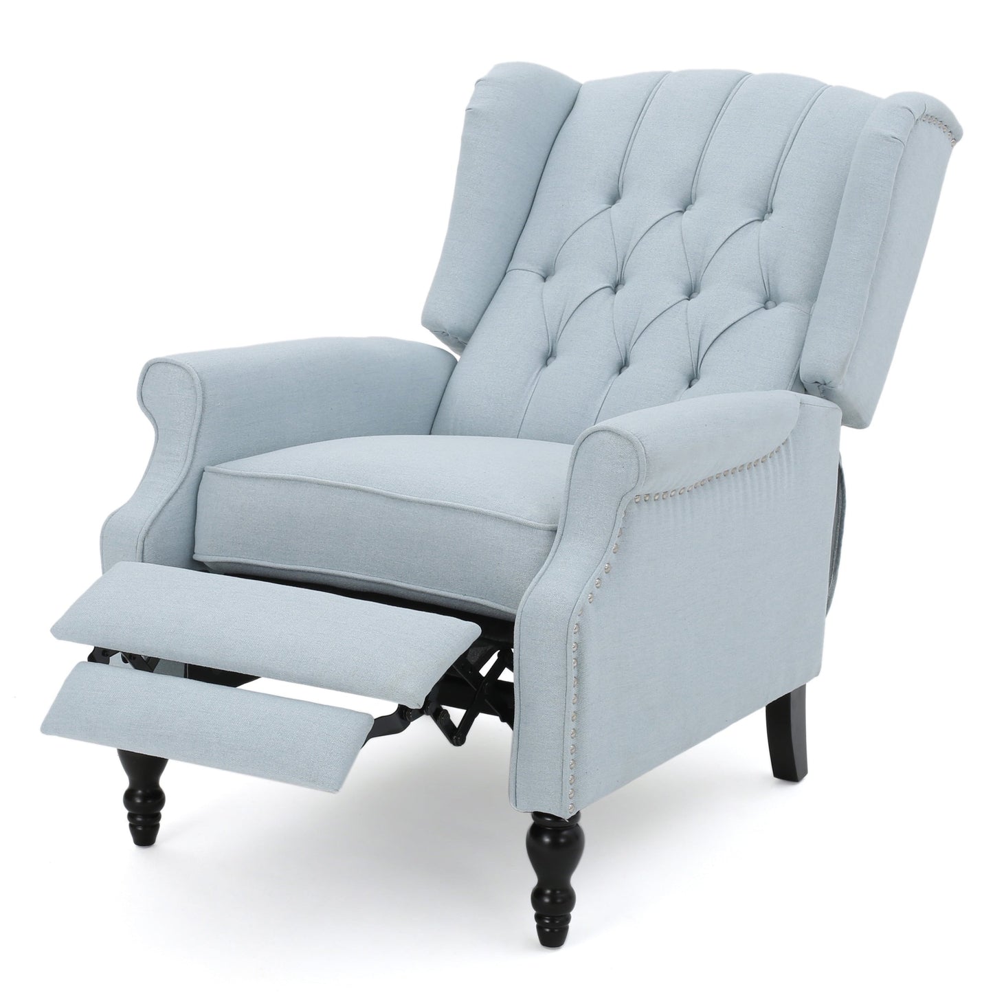 Fauteuils inclinables Walter en tissu capitonné (lot de 2) par Christopher Knight Home