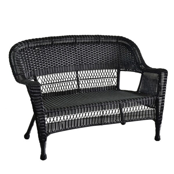 Ensemble de salon en osier pour terrasse, 4 pièces