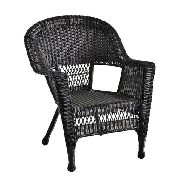 Ensemble de salon en osier pour terrasse, 4 pièces