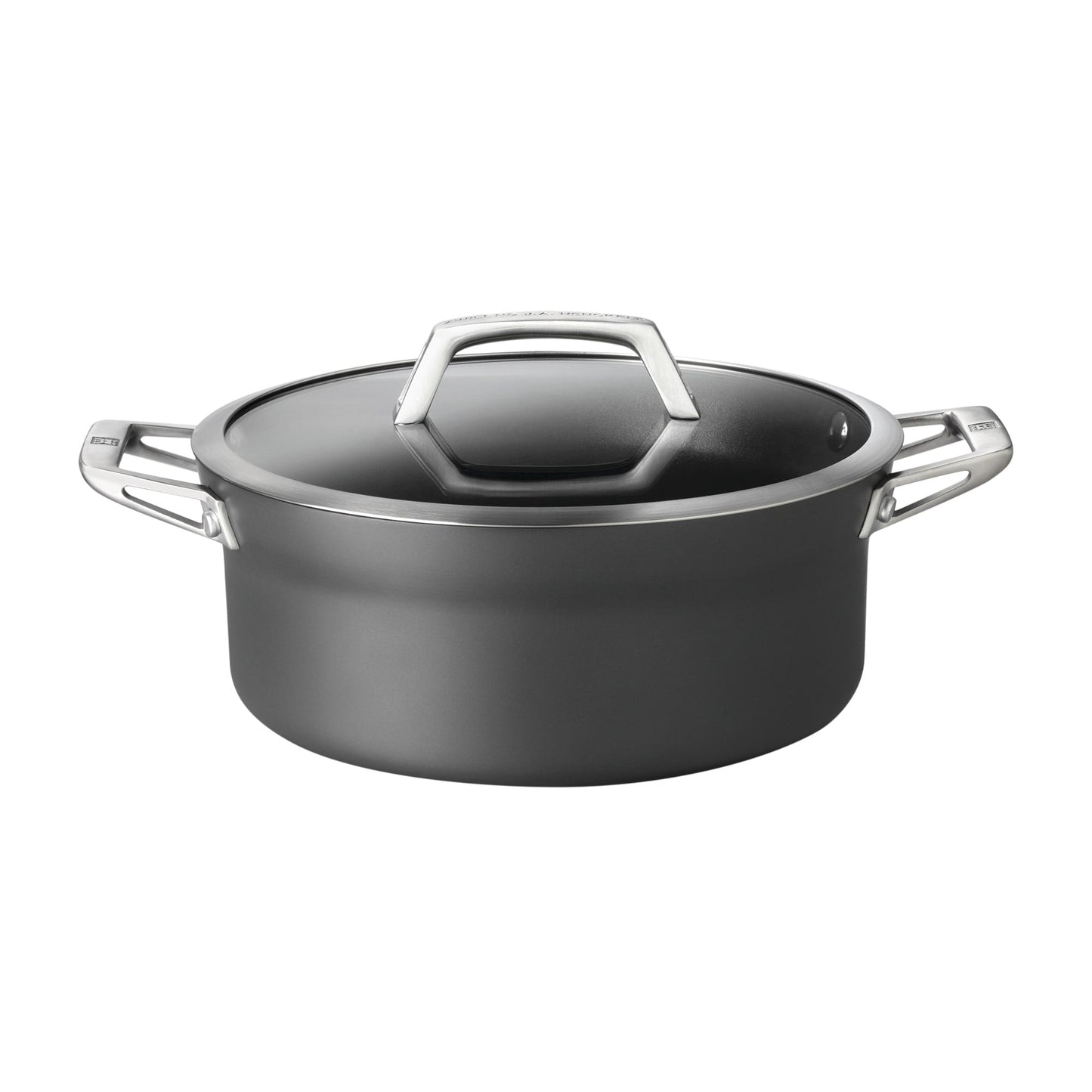 Casserole à fond épais en aluminium anodisé ZWILLING Motion, antiadhésive