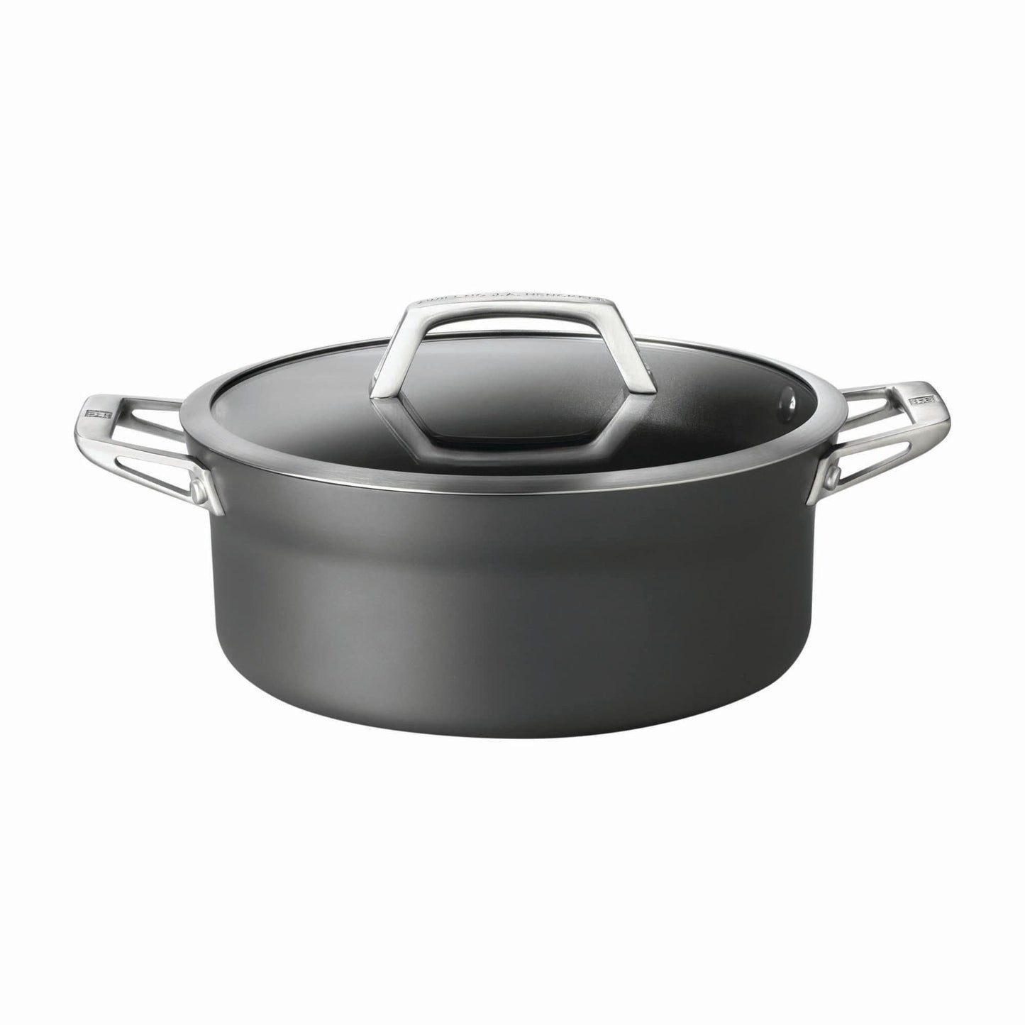 Casserole à fond épais en aluminium anodisé ZWILLING Motion, antiadhésive