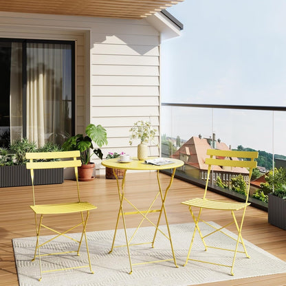 Ensembles de bistro pour terrasse en 3 pièces