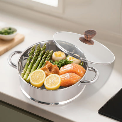 Ensemble de 30 pièces pour cuisine, comprenant des casseroles et poêles en granit, antiadhésives.