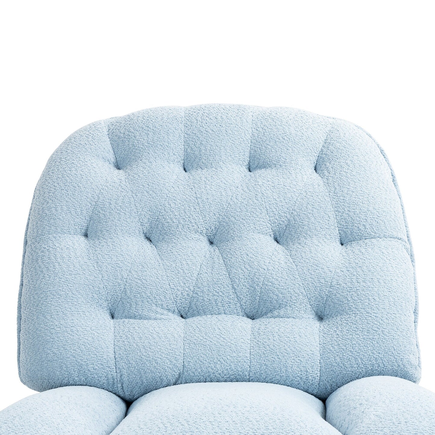 Lot de 2 chaises de salon inclinables pivotantes à 360 degrés et réglables.