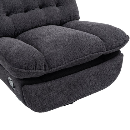 Lot de 2 chaises de salon inclinables pivotantes à 360 degrés et réglables.