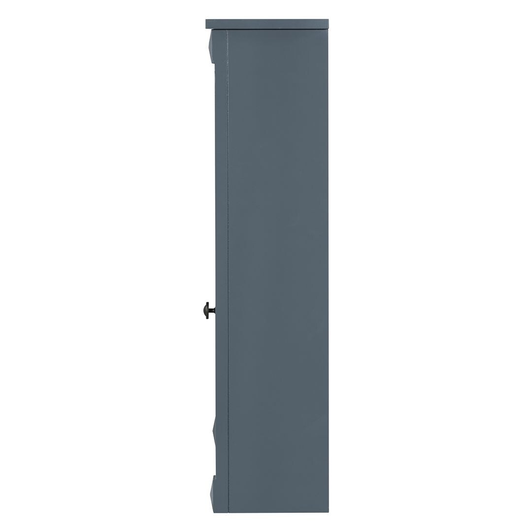 Meuble-lavabo moderne de 91 cm (36 pouces) pour salle de bain avec lavabo intégré et armoire à miroir, 2 portes et 2 tiroirs
