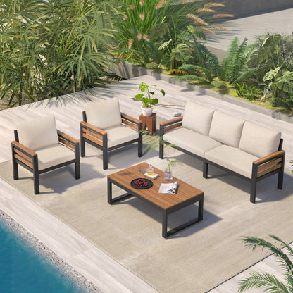 Ensemble de meubles de jardin 4 pièces