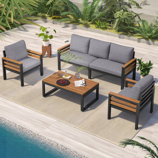 Ensemble de meubles de jardin 4 pièces