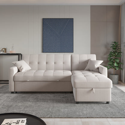 Canapé-lit et chaise longue réversibles de 208 cm de large