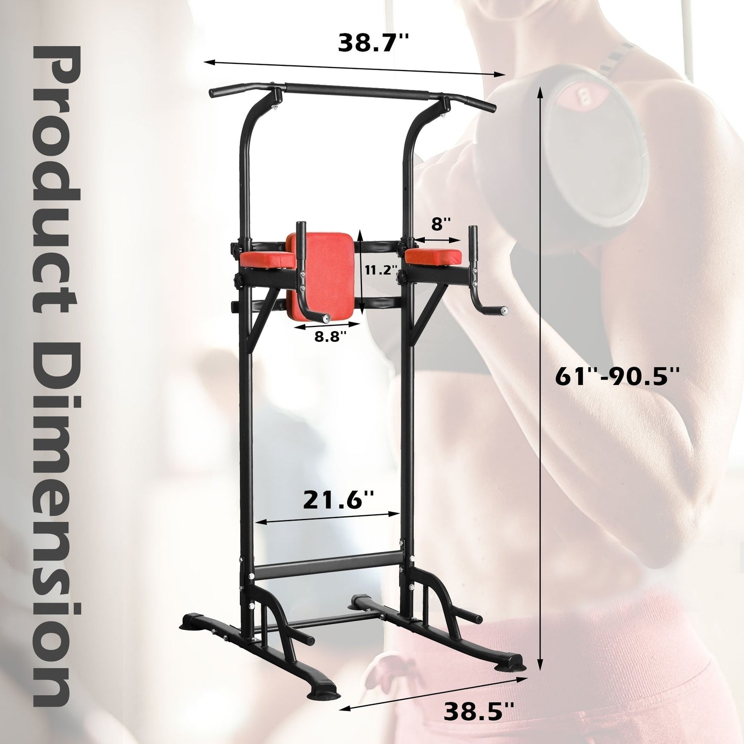 Tour de musculation multifonctionnelle pour la maison Ainfox Power Tower