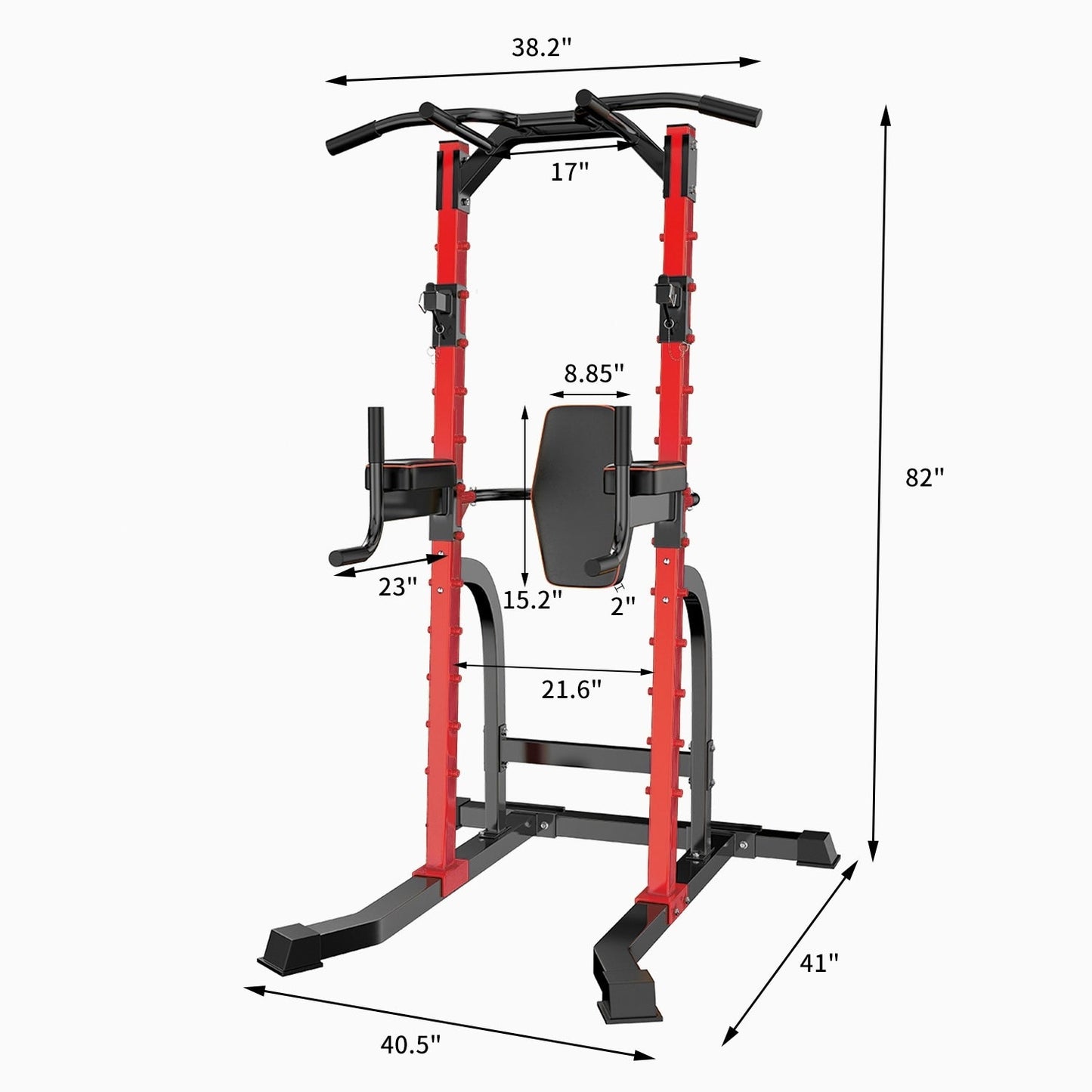 Tour de musculation multifonctionnelle pour la maison Ainfox Power Tower