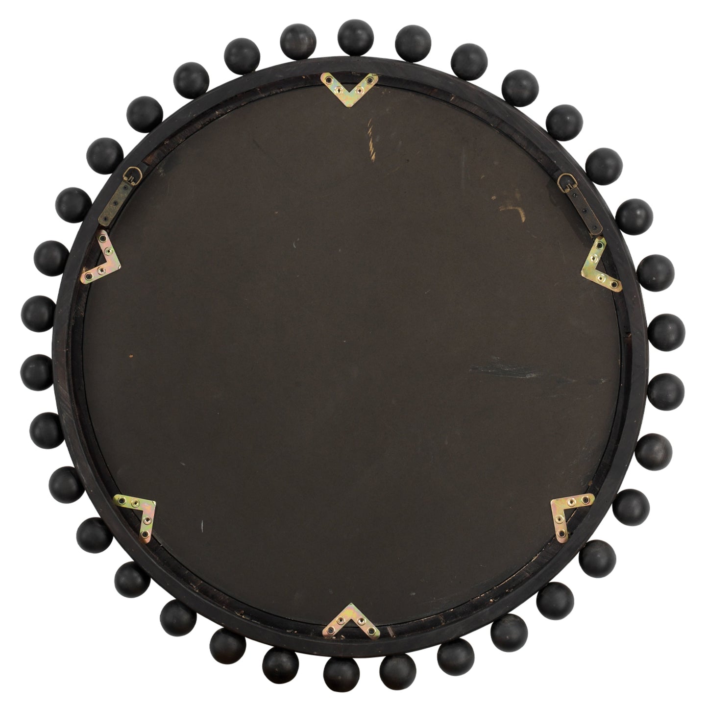 Alden Décor Miroir rond en bois Orion, naturel