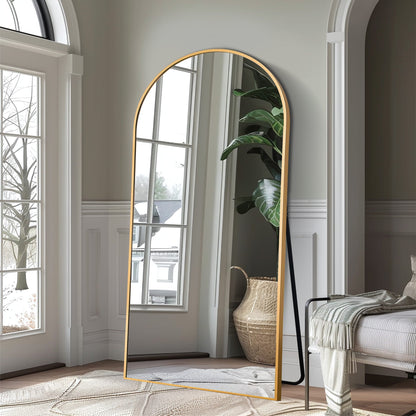 Grand miroir moderne à arche