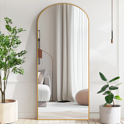 Grand miroir moderne à arche