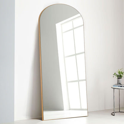 Grand miroir moderne à arche